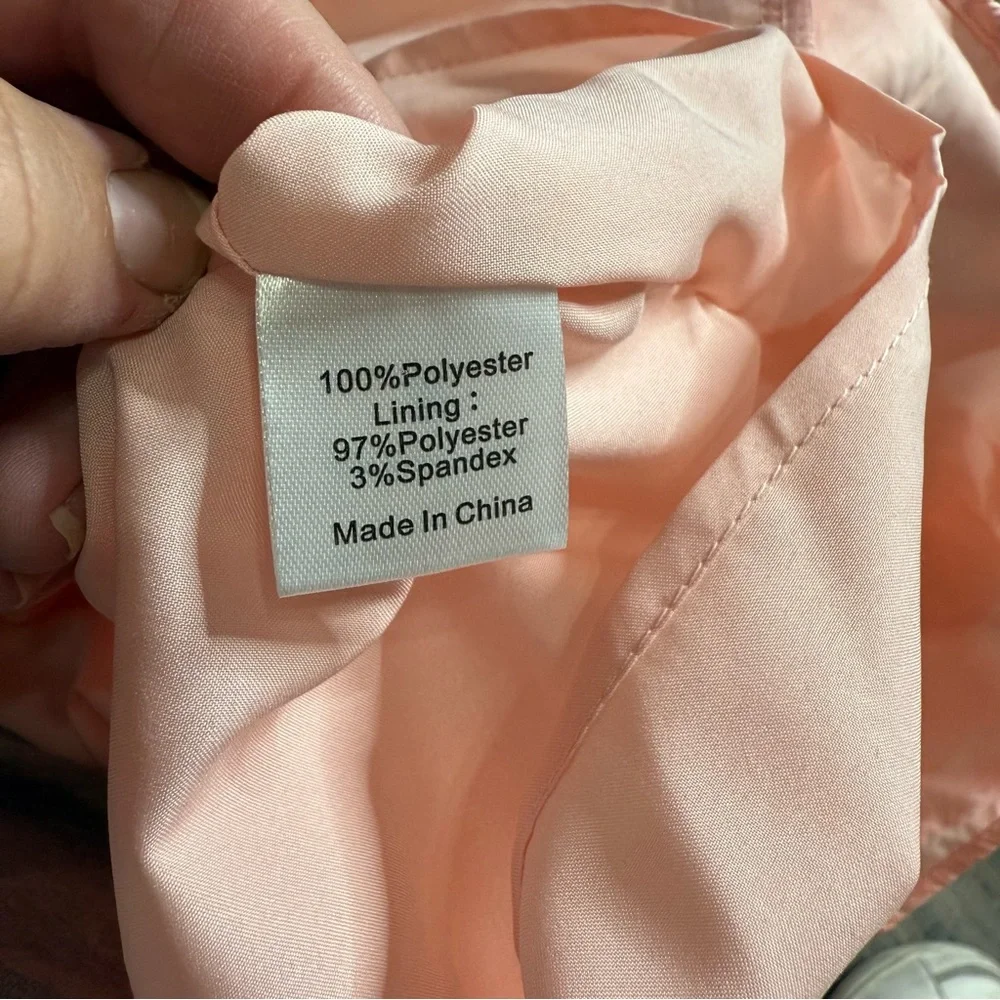 Tuckerneck Bellini Fli Coupe Palmerston Drop Waist Peachy Pink Dress - Picture 5 of 12